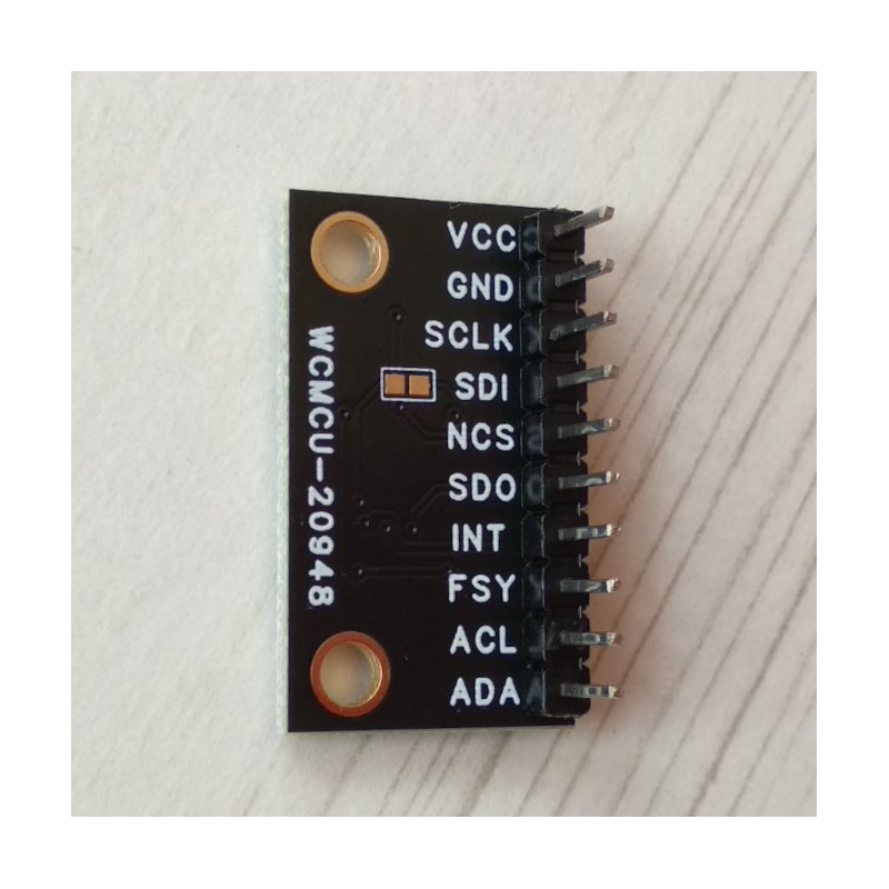 ICM-20948 IMU module, soldered pins