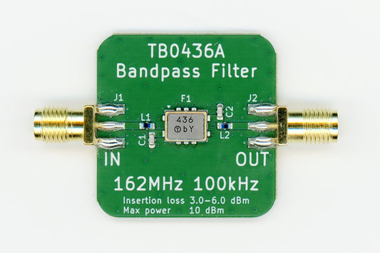 TB0436A Narrowband SAW Filter for AIS