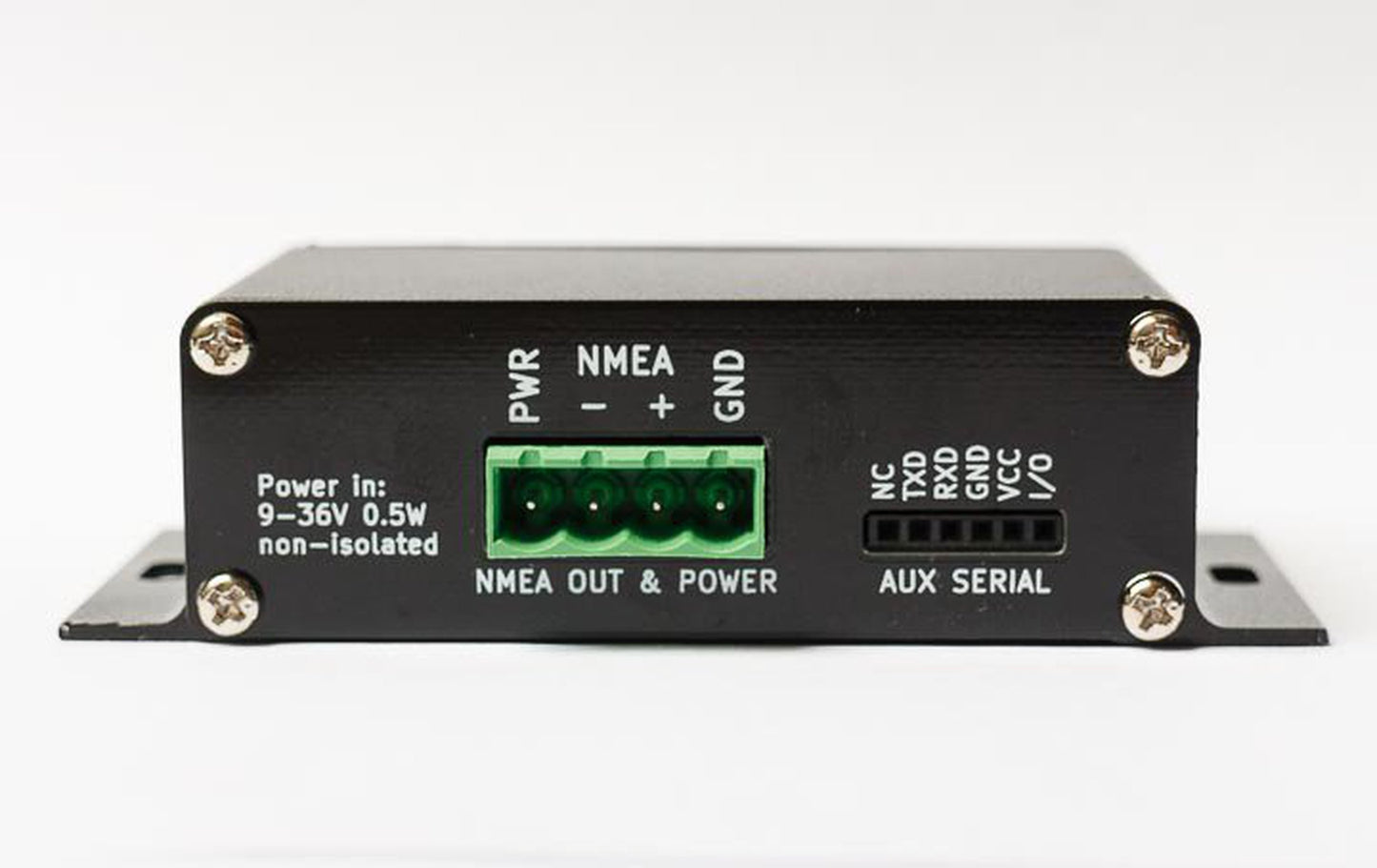 dAISy 2+ AIS Receiver - Back with NMEA 0183, power and serial connections