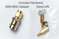 dAISy HAT AIS Reciever - SMA to BNC adapter and hex standoffs are included
